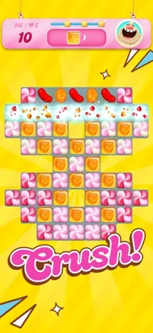Candy Crush Saga level map